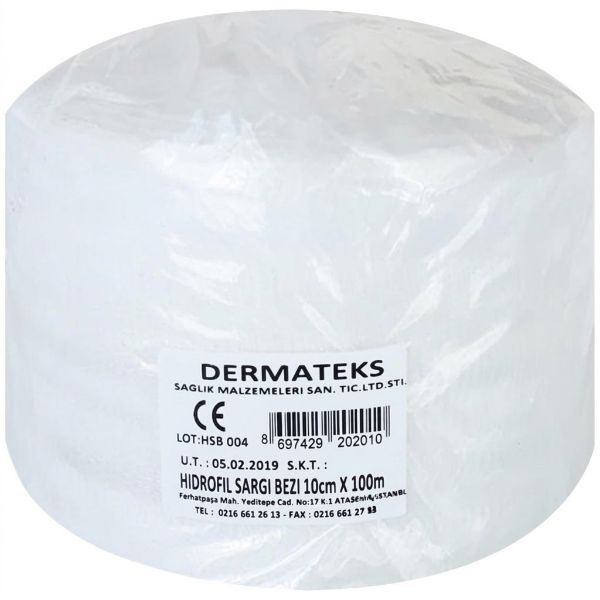 Dermateks Sargı Bezi 10 cm x 100 m